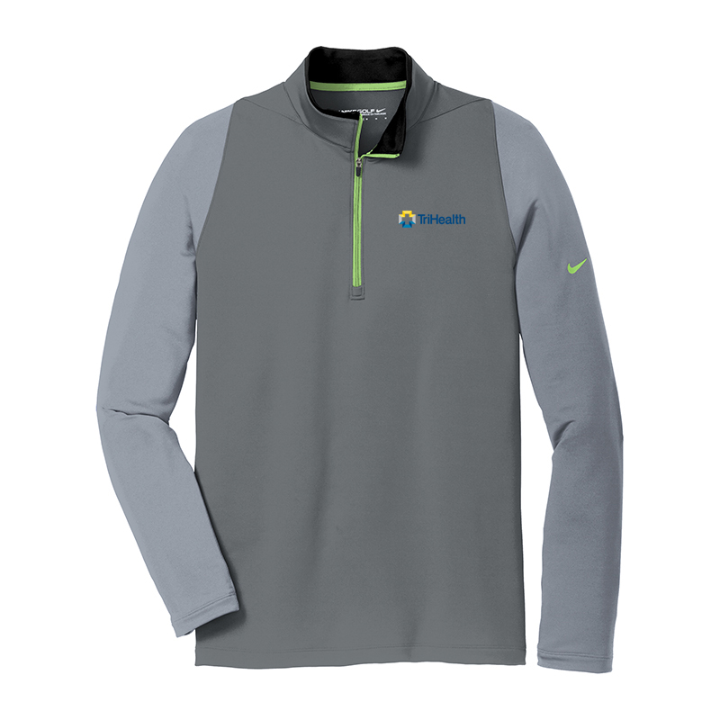 Nike Stretch 1/2 Zip Cover up (embroidered logo)|Trihealth